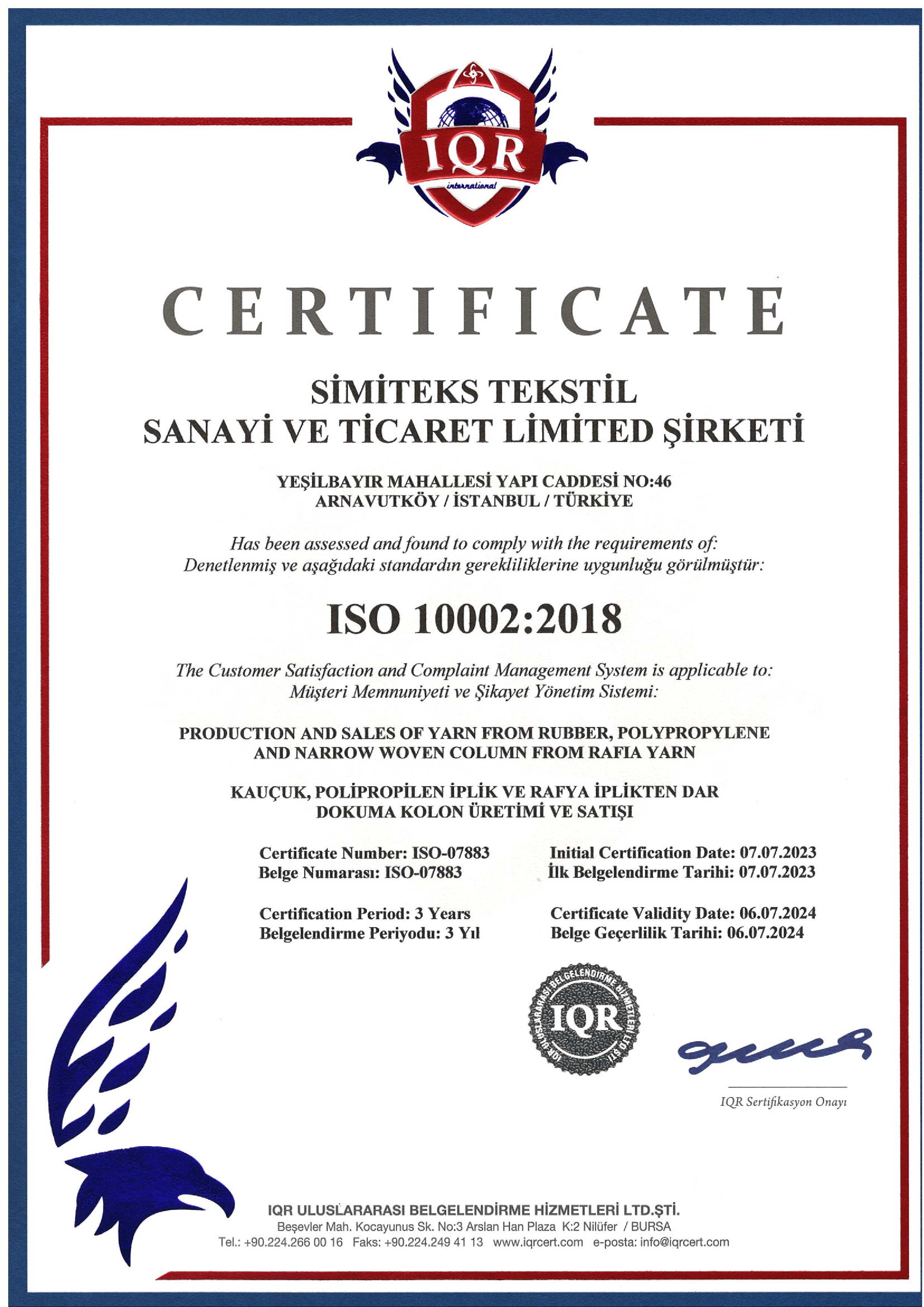 Sertifika 3